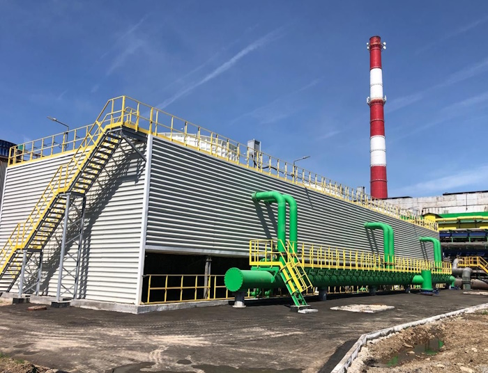 вентиляторная градирня